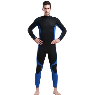 China Neoprene Wetsuits 3mm Antibacterial Zipper Men Women Full Body Long Sleeve Wetsuit Snorkeling Surfing Diving for sale