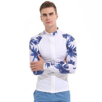 China Anti Sbart UV Quick Dry Customized Rushguard UPF 50 Rushguard Sun Protection Clothing Swim Rush Shirt Rush Guard For Men for sale