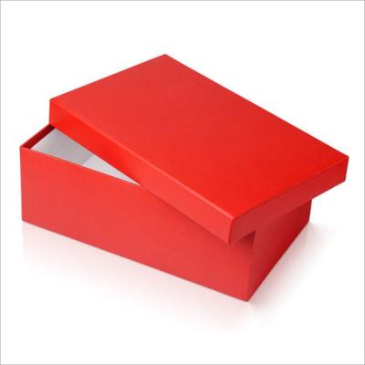 China Recyclable Special Hard Corrugated Packaging Shoes Box Custom Sports Shoes Storage Box for sale