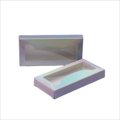 China Recyclable Eyelash Box Cosmetics Eyeliner Pencil Folding Packaging Color Box for sale