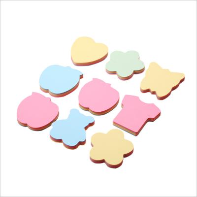 China Self Adhesive Sticky Note Creative N Times Notepad Student Stationery Wholesale Memo Sticky Pad for sale