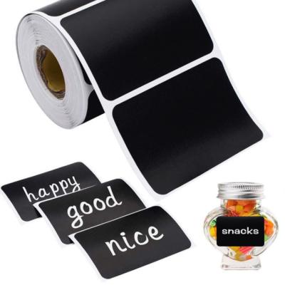 China 300 Pieces PVC Product Sticker / Toll Waterproof Wholesale Blackboard Label Removable Waterproof Label for sale