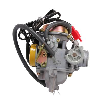 China Pd24j Alloy Carburetor 24mm Starters Aluminum Cold Replacement For Gy6 125cc 150cc 152qmi 157qmj Atv Go Kart Moped Scooter for sale