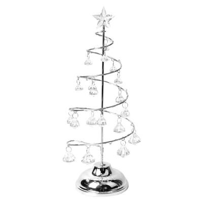 China Custom Tree Hanging Topper For Xmas Festivals Ornament Gold Silver Christmas Tree Decor 30CM Metal Star for sale