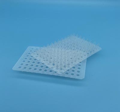 China Transparante 0.1ml-PCR 96 goed Semi Begrenste PCR Plaat Te koop