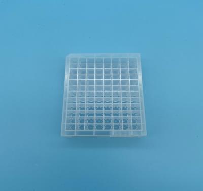 中国 円形の最下の透明なQpcr 96はよく深い井戸の版をよく平方する 販売のため