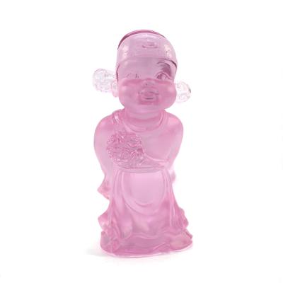 China 2019 Personalized Chinese Glass Crystal Sculptures 205*70*150 Best Gifts Crafts Wedding Souvenirs Decoration for sale