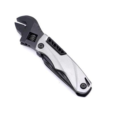 China Hot Selling Repair Hand Tool Multi Functional 10 In 1 Camping Outdoor Wrench for sale