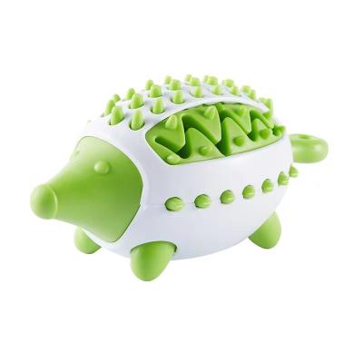 China Eco-friendly Clean Teeth Rubber Dog Chew Dispenser Toothbrush Toy for sale