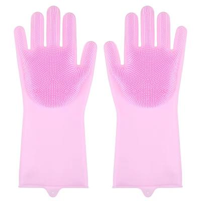 China Comfortable 160g Opp Bag Packing Upgraded Multi Purpose Silicone Gloves for sale