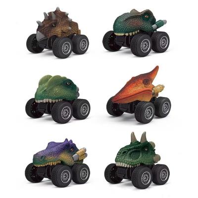 China Hot sale durable pull back and release dinosaur toy cars for sale