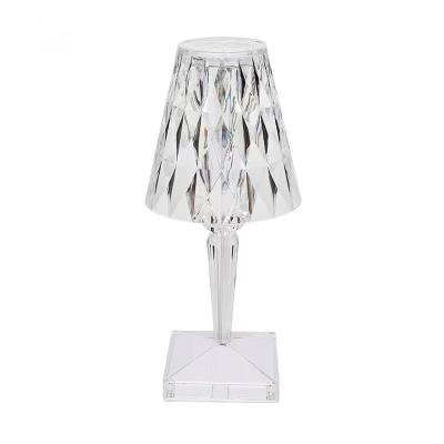 China Lighting Functions New Arrival 16 Colors RGB Modern Touch Control Rechargeable Crystal Table Lamp for sale