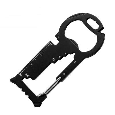 China Multi Functions 13 in 1 Outdoor Multi Function EDC Tool Card Bottle Opener Key Chain Wrench Screwdriver Camping Hiking Biking Survival for sale