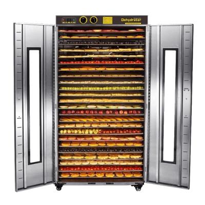 China Food Processing Plant 32 Trays Fruit Food Dryer Dehydrator with Digital Timer and Temperature Control for Vegetable Meat Beef Jerky for sale