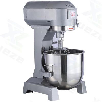 China Bread/cakes/egg/chopped industrial bakery flour mixer machine 10L 20L pizza dough meat dough flour mixer machine industrial spiral mixer bread dough mixer mixer for sale