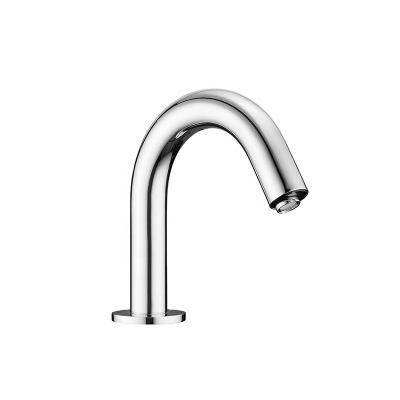 China Sliding Bar Ware High Quality Sanitary Brass Body Single Hole Without Deck Mounted Sensor Touchless Auto Faucet for sale