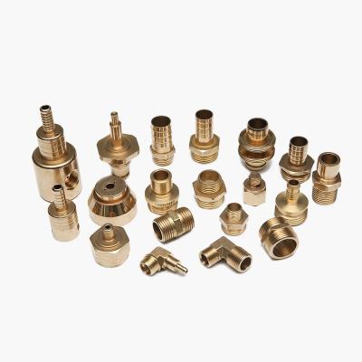 China Aluminum Customized Brass Steel Aluminum Mechanical Spare Parts for sale