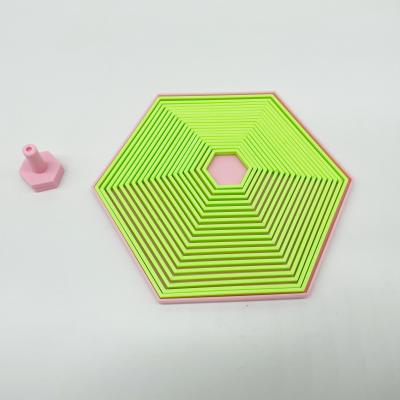 China Selling Sensory Spinner Toy Hexagon Magnet Funny Decompression Fun Toys Amazon Wholesale Eco-Friendly Decompression Best Fidget Fidgety Person Toys for sale