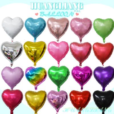 China Fashional 18 inch balloon cheap love to shape foil helium filled balloon heart foil balloon for sale