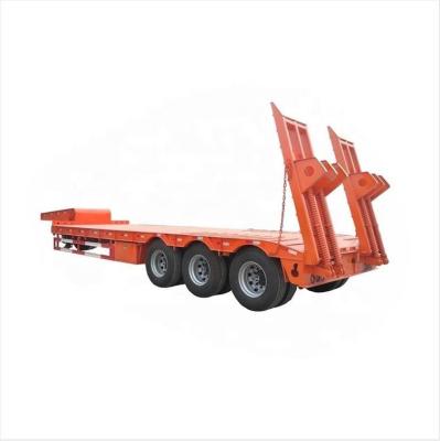 China China Supplier Low Bed Truck Trailer 3 Axles Low Bed Truck Trailer / 4 Axles Low Bed Truck Trailer for sale