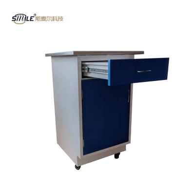 China SMILE Customizable Metal Mobile Storage Cabinet With Drawer And Single Cabinet Door for sale