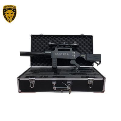 China Suitcase Design Portable Countermeasures Drone Gun 860x60x300mm for sale