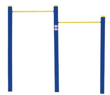 China Outdoor Fitness Equipment Horizontal Bar/unever Bar for sale