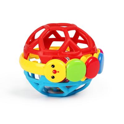 China BAOLI Bell Toy Musical Ball Hand Grip Ball Rattle Ball Infant Crawling Toys for sale