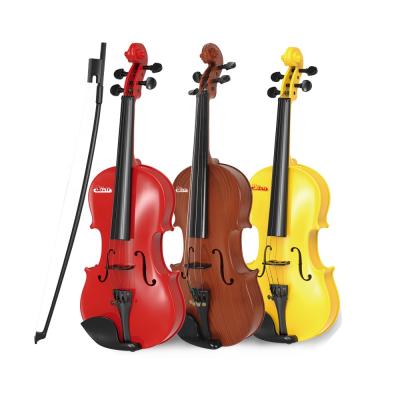 China BAOLI Educational Simulation Violin Early Learning Toy Musical Instrument Kids Toys Violin for sale