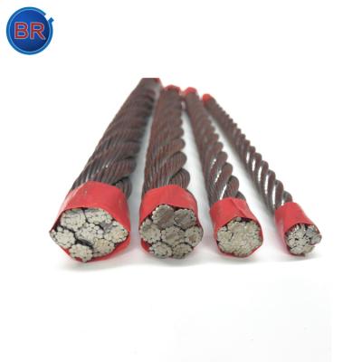 China Construction factory direct sale AISI 304/316 coated stainless steel wire rope 6mm for fittings for sale