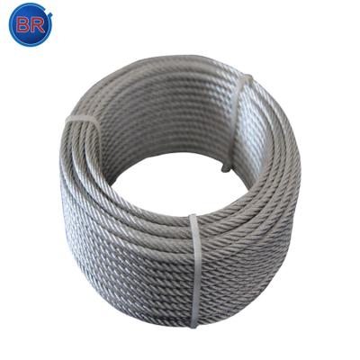 China For Port And Ship's Port And Ship Port JIS Standard Electric Load JIS Cable 6x37+FC Galvanized Steel Price for sale