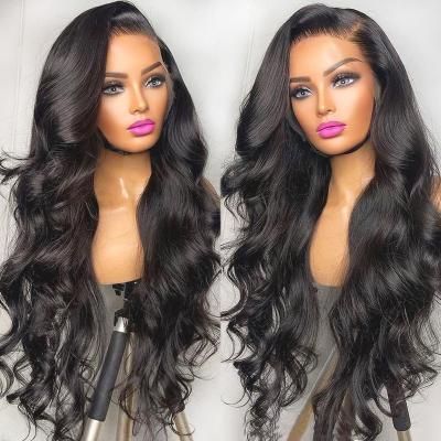 China Wholesale Virgin Body Wave Brazilian Hair Wigs Raw 13X4 Lace Front Human Hair Wigs 30 Inch Body Wave Hd Lace Front Wigs for sale