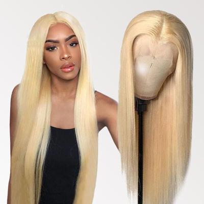 China Wholesale Human Hair Cuticle Aligned Human Hair Lace Wigs Blonde Hair Raw Body Wave Full Lace Wigs 360 Full Lace Wigs For Women for sale