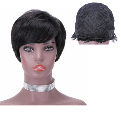 China Machine Made Body Wave Hair Wigs Wigs Full Hair Pixie Cut Wigs for sale