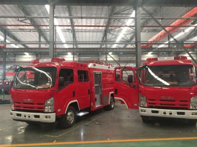 China Caminhão de resgate de combate a incêndio 4x2 com capacidade para 2.000 litros à venda