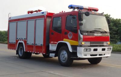 China ISUZU Diesel Gas RC Feuerwehrauto Rot Euro 3 Euro 4 Abgasnorm zu verkaufen