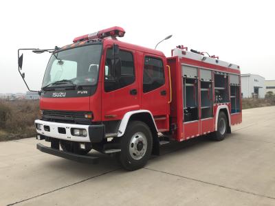 Китай ISUZU 6 TON городской основной пена пожарный грузовик 177kw двигатель продается