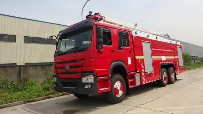 China HOWO 460 PS Feuerwehr-Wasserwagen mit 18-Meter-Teleskopausleger zu verkaufen