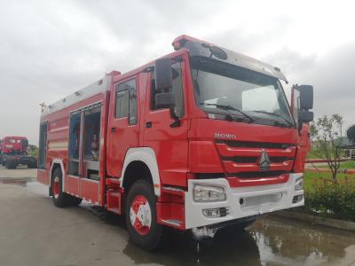 Chine Camion de pompiers sec 6x4 de poudre de SINOTRUK 375HP avec la capacité de la poudre 2000kg à vendre