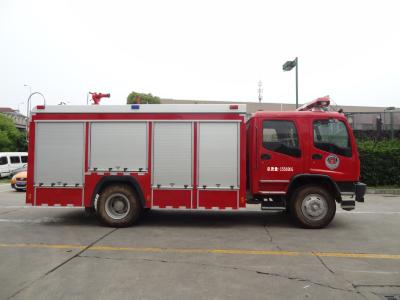 China ISUZU Rapid Response Gas RC brandweerwagen rode kleur voor noodhulp Te koop