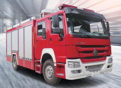 China HOWO Quick Response Gas RC Feuerwehrauto 6x4 Große Kapazität Mehrzweck zu verkaufen