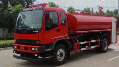 Chine Camion de pompiers résistant d'ISUZU 240HP avec la capacité de l'eau 10800L à vendre