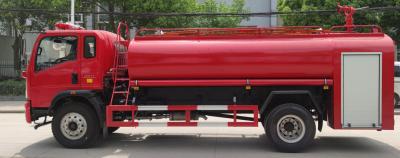 Chine Camion de pompiers de réservoir d'eau HOWO 8000L 118kw polyvalent à 6 roues à vendre