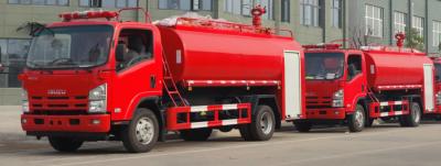 China ISUZU 190HP Modern Fire Truck , 4×2 8T Fire Response Vehicles for sale