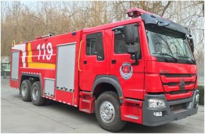 Κίνα SINOTRUK 375HP Commercial Fire Trucks, 6x4 15T Fire Rapid Response Vehicle προς πώληση