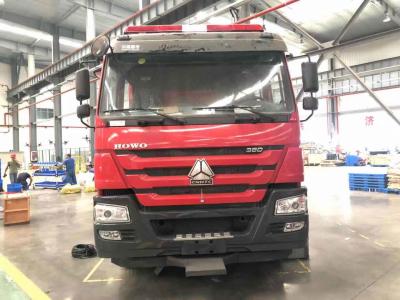 China SINOTRUK Foam Heavy Duty Fire Truck 276KW 6x4 15000L With Double Cabin for sale