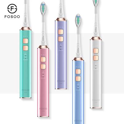 China Best FOSOO Cordless Toothbrush Bed Filling Oscillating Bath And Beyond Electric Toothbrush For Adults for sale