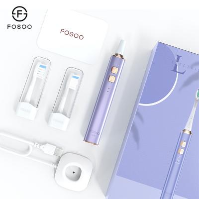 China Best Zinc Alloy Battery Toothbrush FOSOO Durable 360 ​​Degree Deep Clean Electric Toothbrush With Quality Commitment for sale