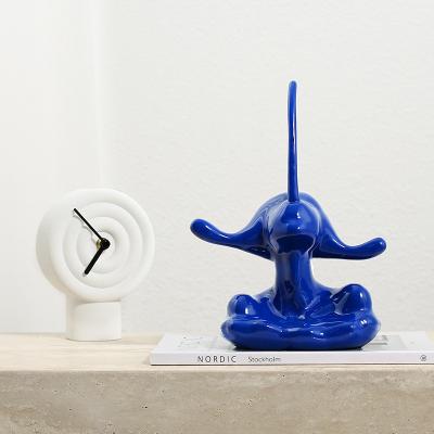 China Liar 2021 Europe New Product Home Decoration Blue Nose Long Pinocchio Subtract Ornaments Resin Crafts Statue for sale