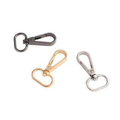 China wholesale cheap nickel free hook buckle handbag luggage hardware hook buckle small and medium board shoulder strap buckle for sale